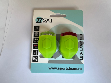 Set Flash cu Baterii SXT (silicone) Verde Lime [3]