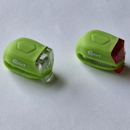 Set Flash cu Baterii SXT (silicone) Verde Lime [1]
