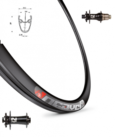 Piese - Set Roti GRAVEL MACH.1-N7921 700x19C 32H Sram- 6 p