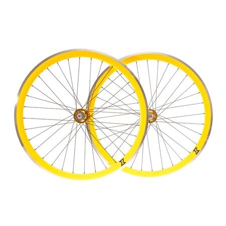 Piese - Set Roti Single Speed/Fixie SXT 700-32H 40 mm Galben
