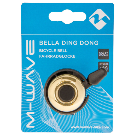 Sonerie M-WAVE BELLA DING-DONG Brass [1]