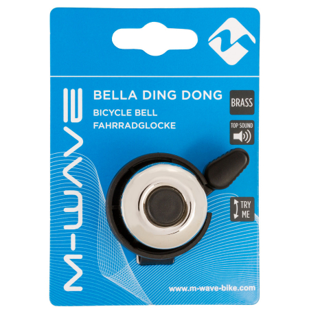 Sonerie M-WAVE BELLA DING-DONG Silver [1]