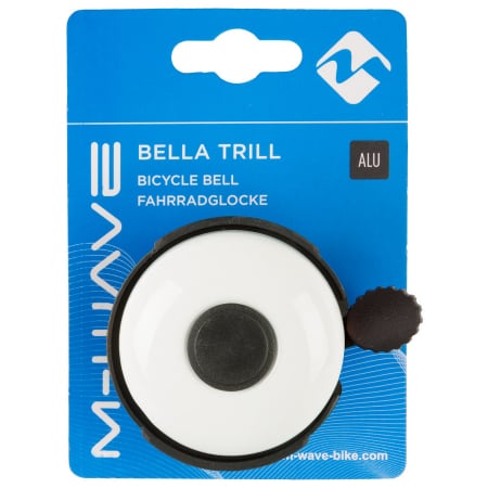 Sonerie M-WAVE BELLA TRILL  Alb Anodizat [1]