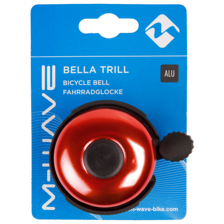 Sonerie M-WAVE BELLA TRILL  Rosu Anodizat [1]