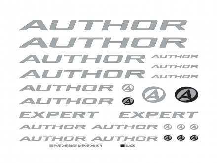 Protectii Cadru - Stickere AUTHOR EXPERT 2016