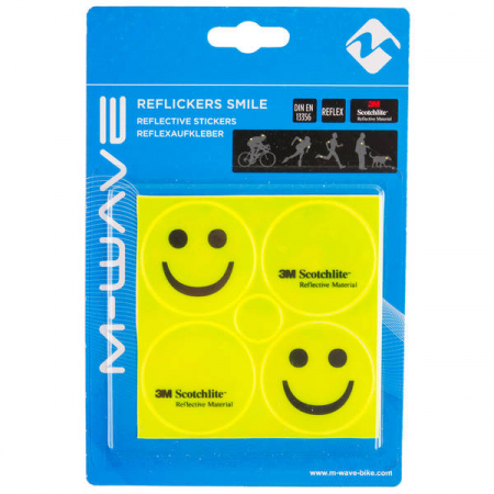 Stikere Reflectorizante  M-WAVE REFLICKERS SMILE [1]