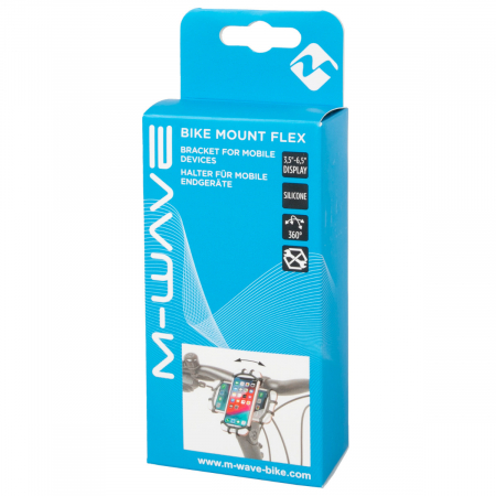 Suport Telefon M-WAVE BIKE MOUNT FLEX din Silicon  [6]