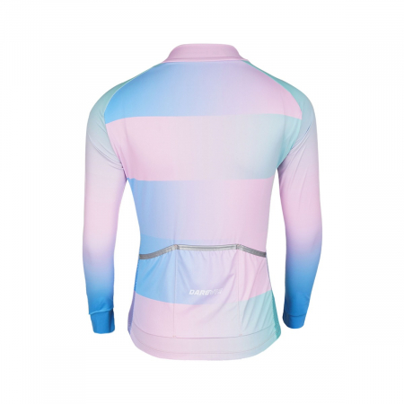 Tricou Ciclism Lady DAREVIE Albastru/Roz XL [1]