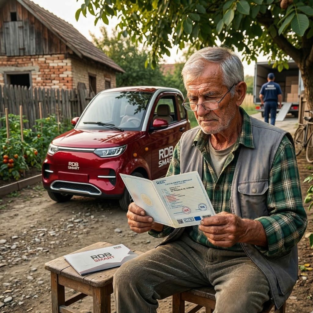 RDB SMART livrat cu CIV inclus pentru înregistrare la primărie