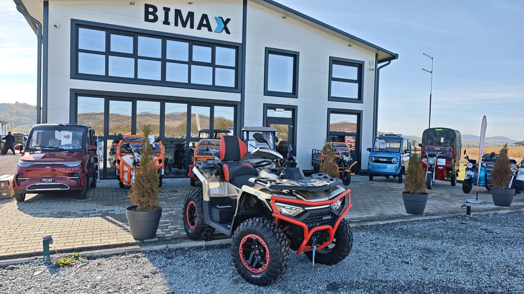 Showroom Bimax, Josenii Bârgăului, DN17 nr. 1C