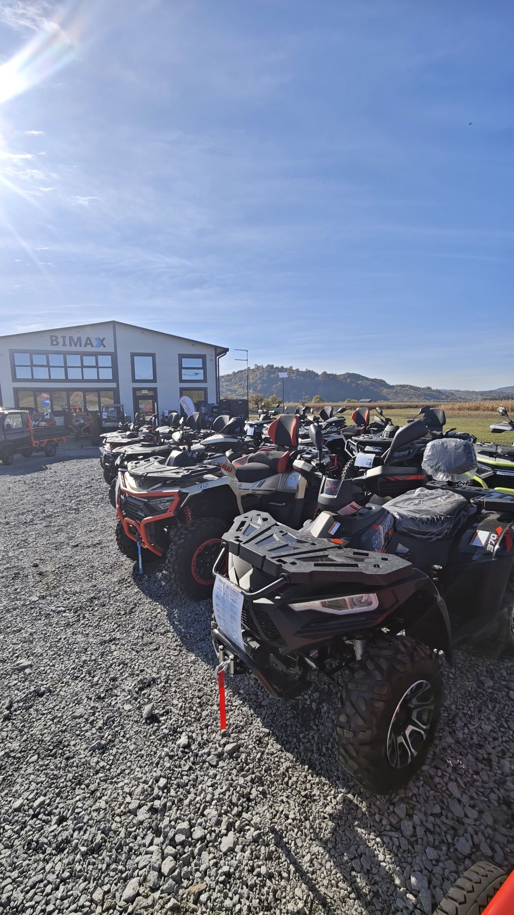 ATV-uri expuse la showroomul Bimax