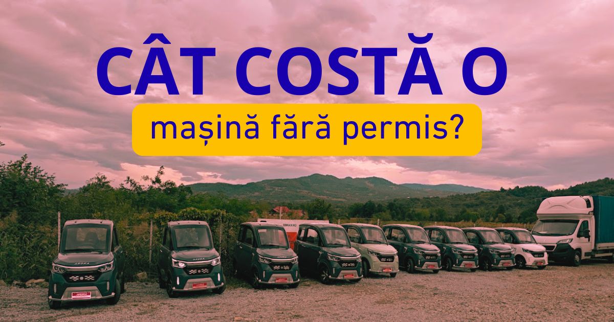 Cat costa o masina fara permis ? - Bimax.ro