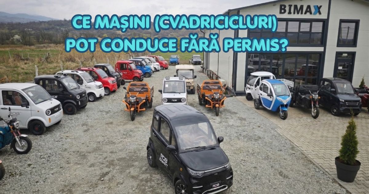 Ce masina poti conduce fara permis ?