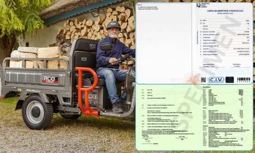 CIV și COC X Klass4 – acte RAR incluse