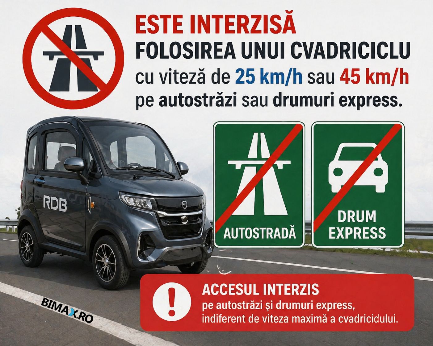 unde pot folosi un cvadriciclu