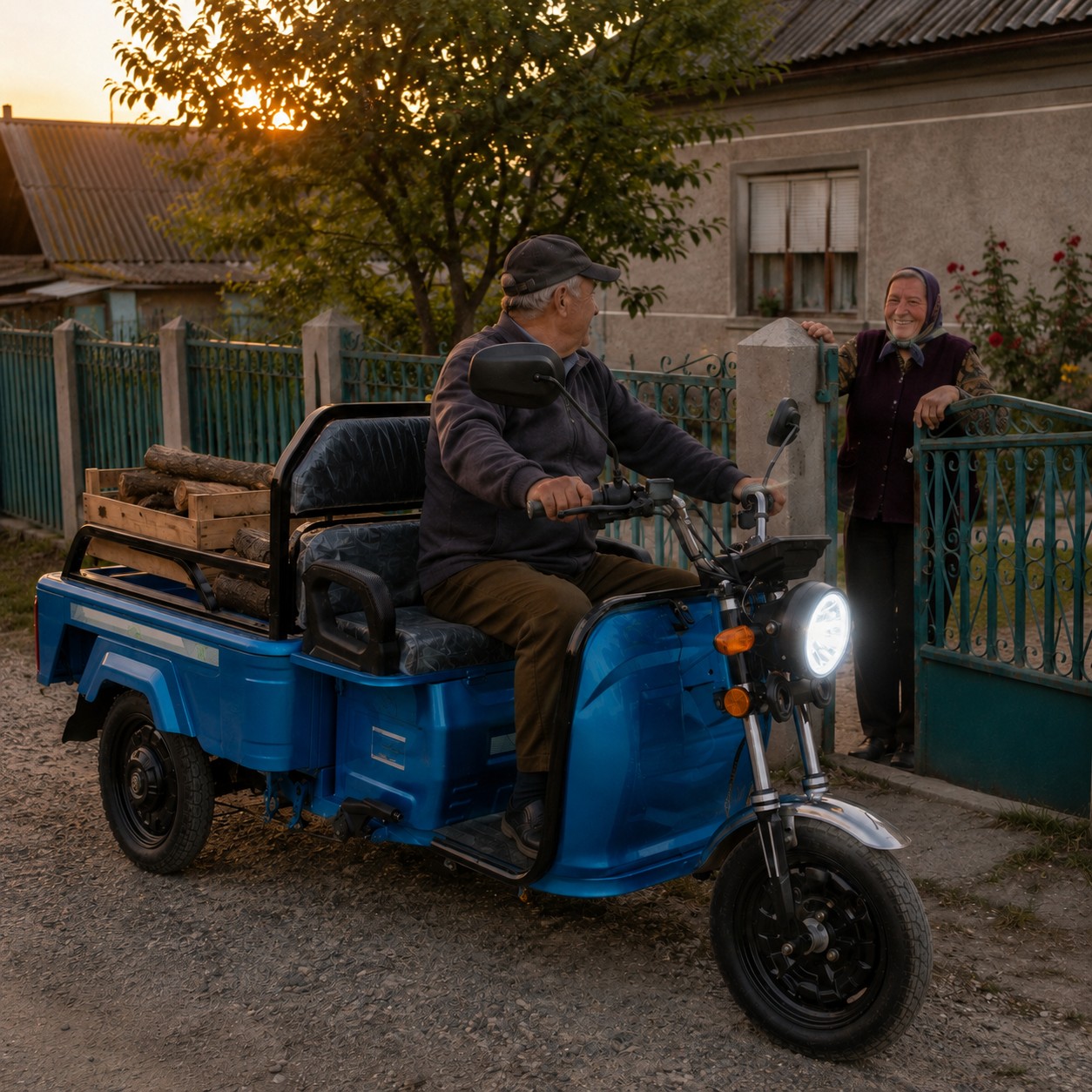 Geeli E-Pickup, ajutor pentru gospodărie și independență