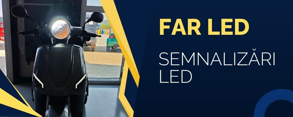 lumini led fata tricicleta volta mobility