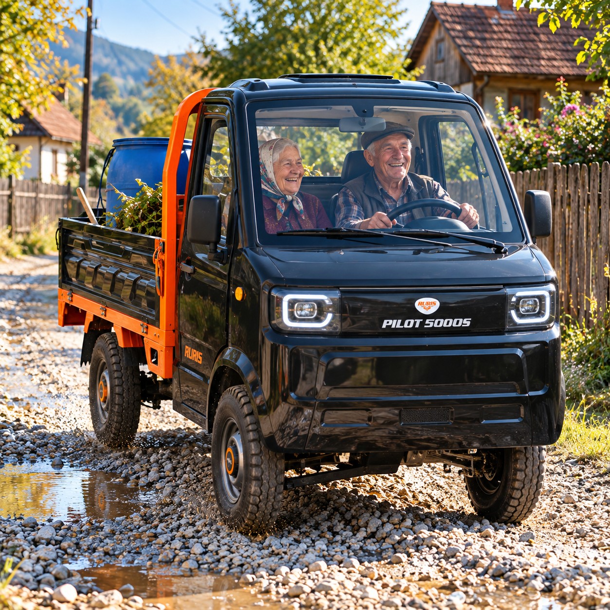 RURIS PILOT 5000S camionetă electrică fără permis cu două locuri
