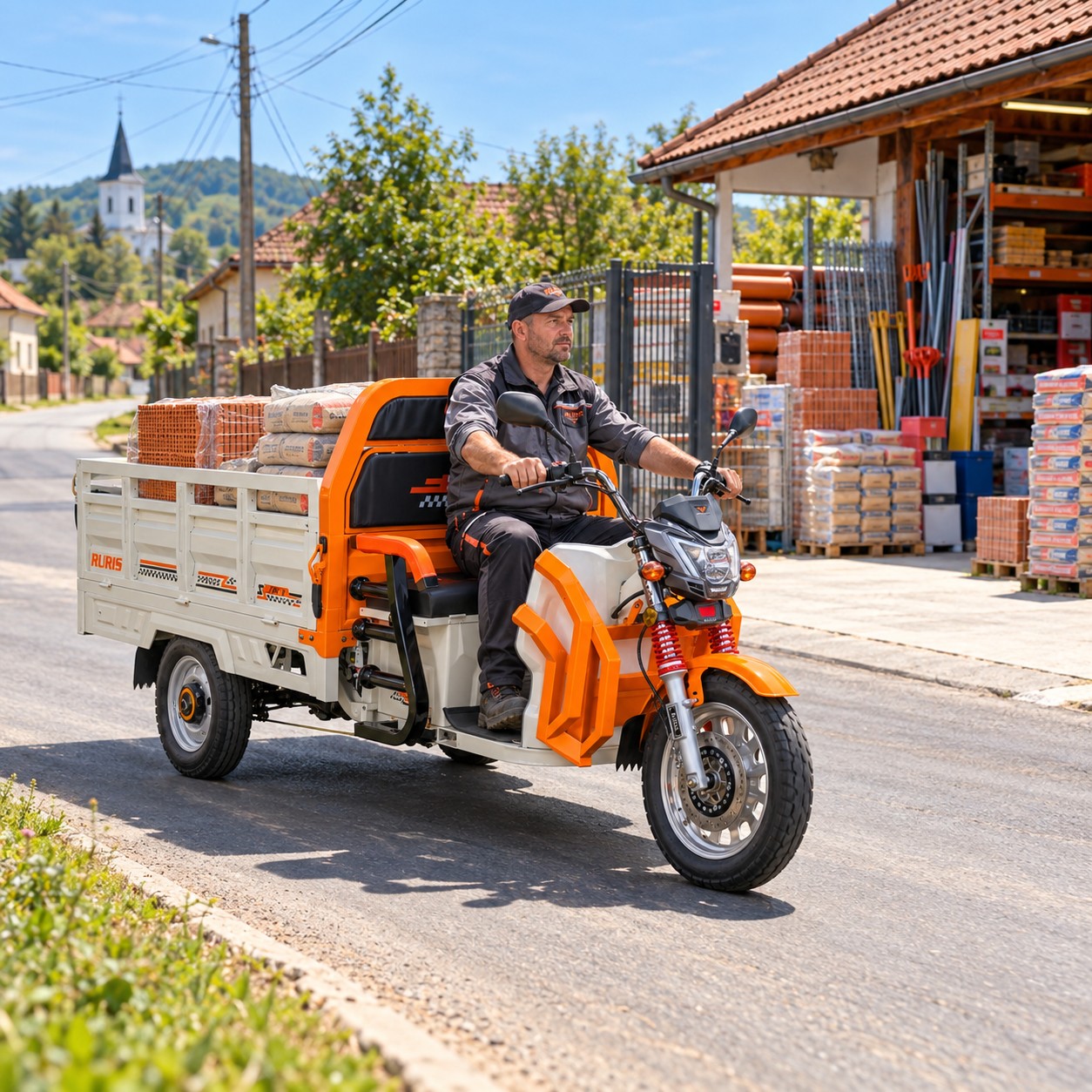 RURIS PILOT 3130H triciclu electric fără permis cu CIV inclus