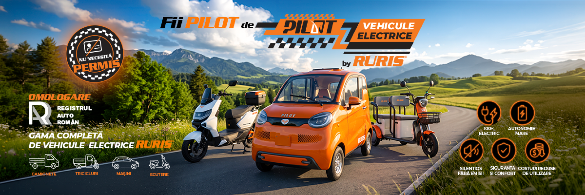 TRICICLU ELECTRIC RURIS