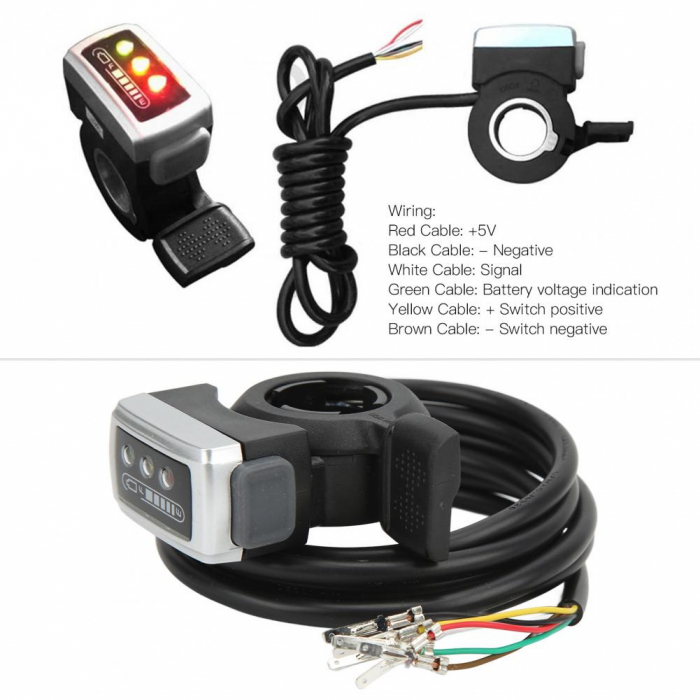 Acceleratie la deget cu LED la 36V [4]