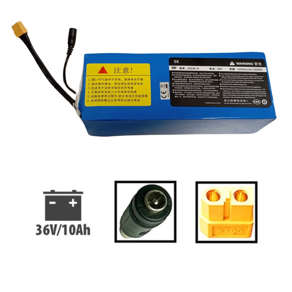 Acumulator Litiu 36V 10Ah (Compatibila extensie trotinete Xioami) [2]