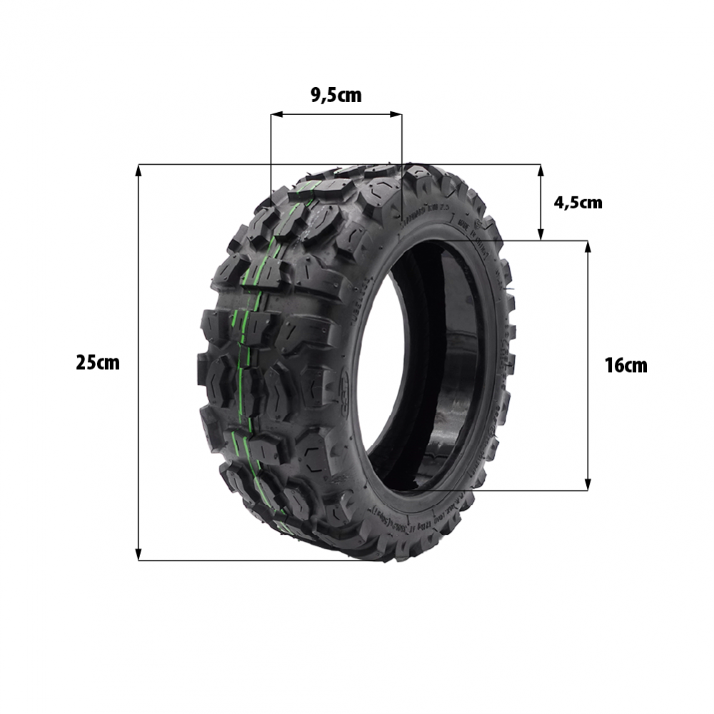 Anvelopa Offroad Tubeless cu gel antipana (90/65 - 6.5), CST [3]
