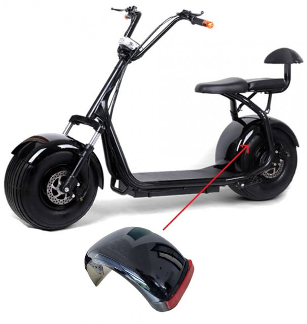 Aparatoare / aripa spate scuter electric City Coco [4]