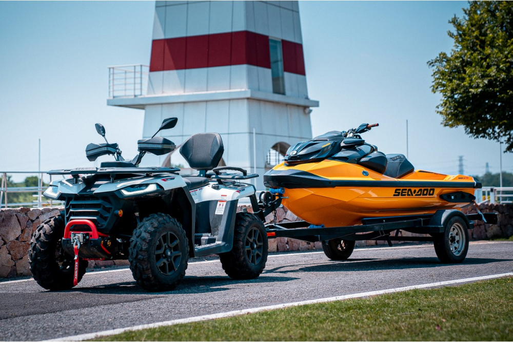ATV Segway AT5 L EPS 4x4 T3b, 2 locuri, verde [2]