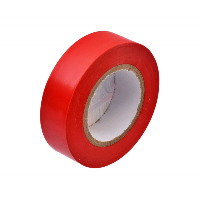 Banda Izolatoare Rosie 19mm x 20m, Set 10 buc [5]