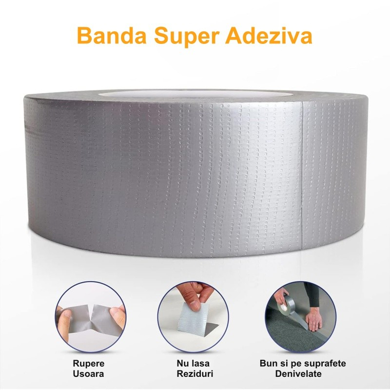 Banda Reparatii Super Adeziva 48mm latime x 20 lungime [2]