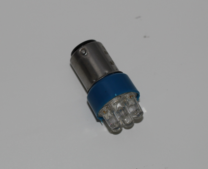 Bec 48V 10W/5W alb Lampa spate  [1]