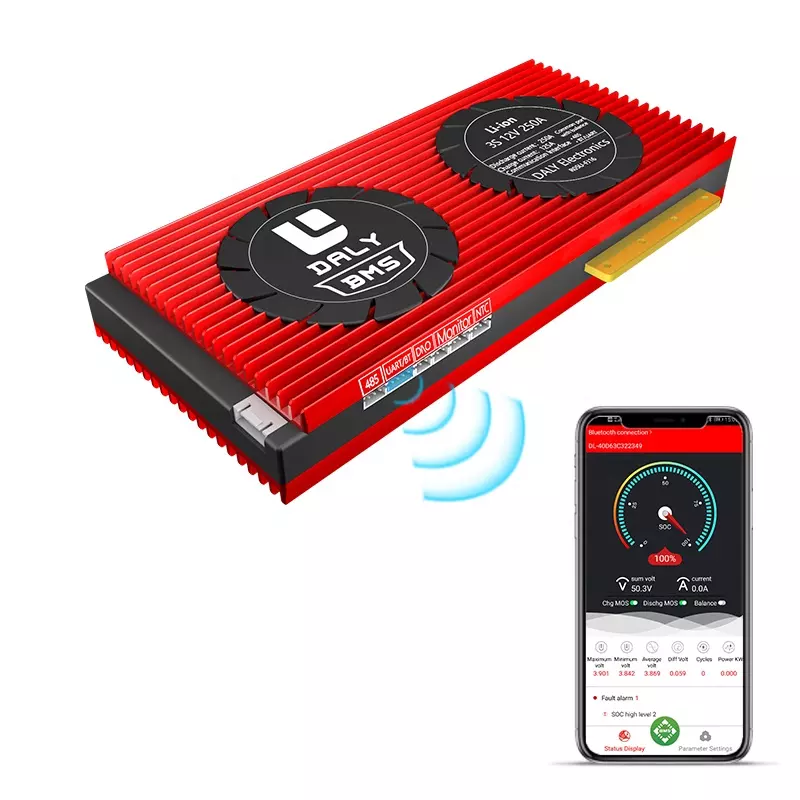 BMS LiFepo4 12V, 4S 150A (Smart BT) [2]