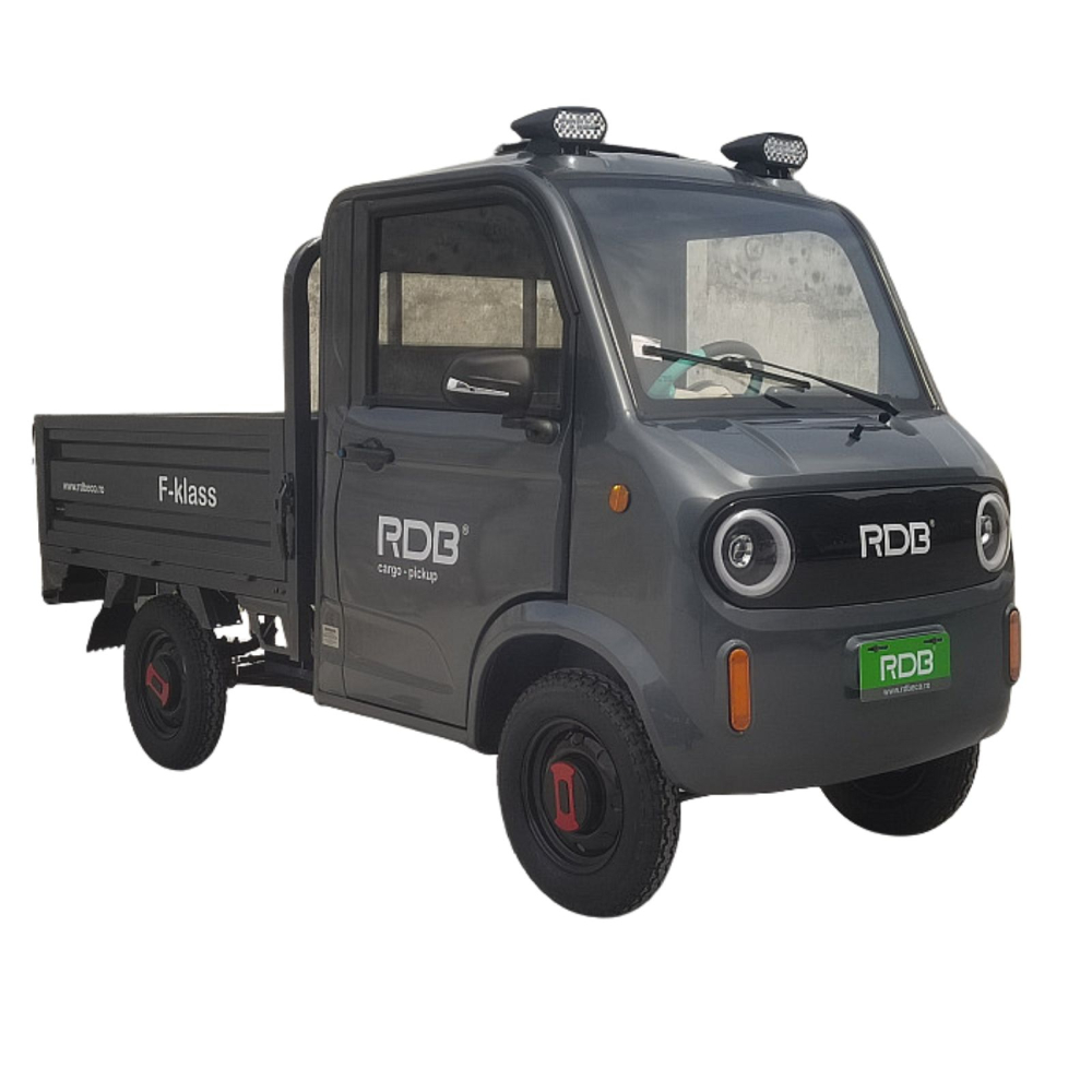 Camioneta Electrica cu remorca basculabila, motor 1500W max, viteza max 25km/h, F-Klass, Omologata, CIV inclus [29]