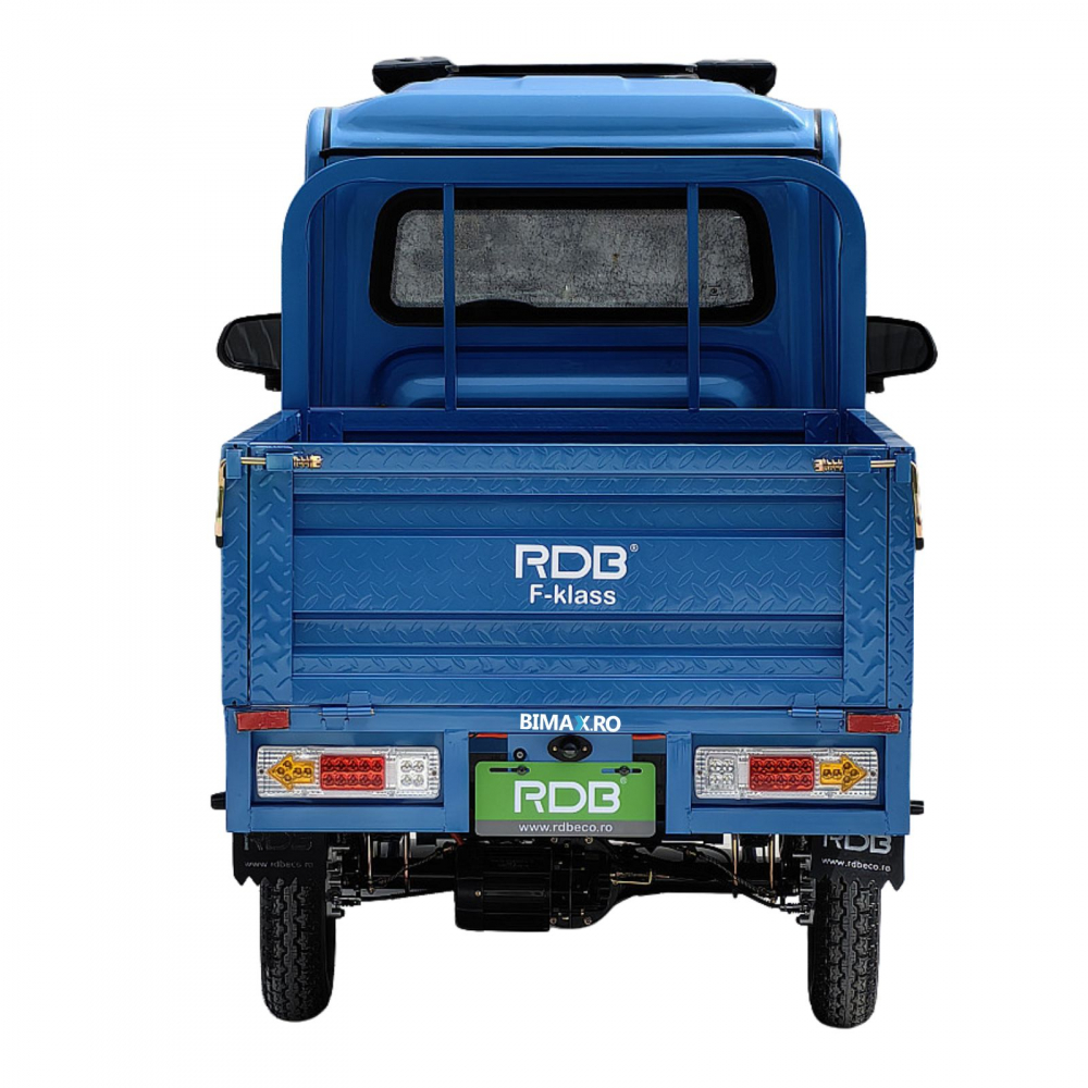 Camioneta Electrica cu remorca basculabila, motor 1500W max, viteza max 25km/h, F-Klass, Omologata, CIV inclus [26]