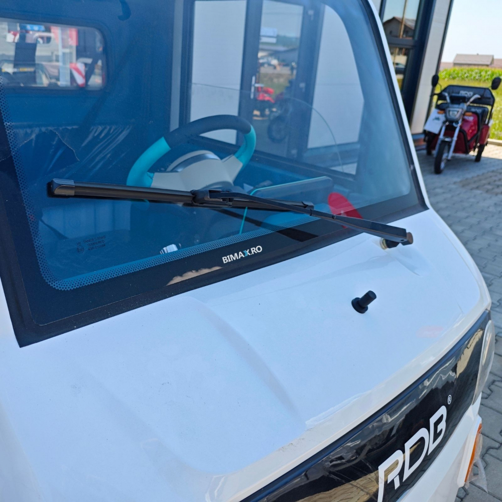 Camioneta Electrica cu remorca basculabila, motor 1500W max, viteza max 25km/h, F-Klass, Omologata, CIV inclus [20]