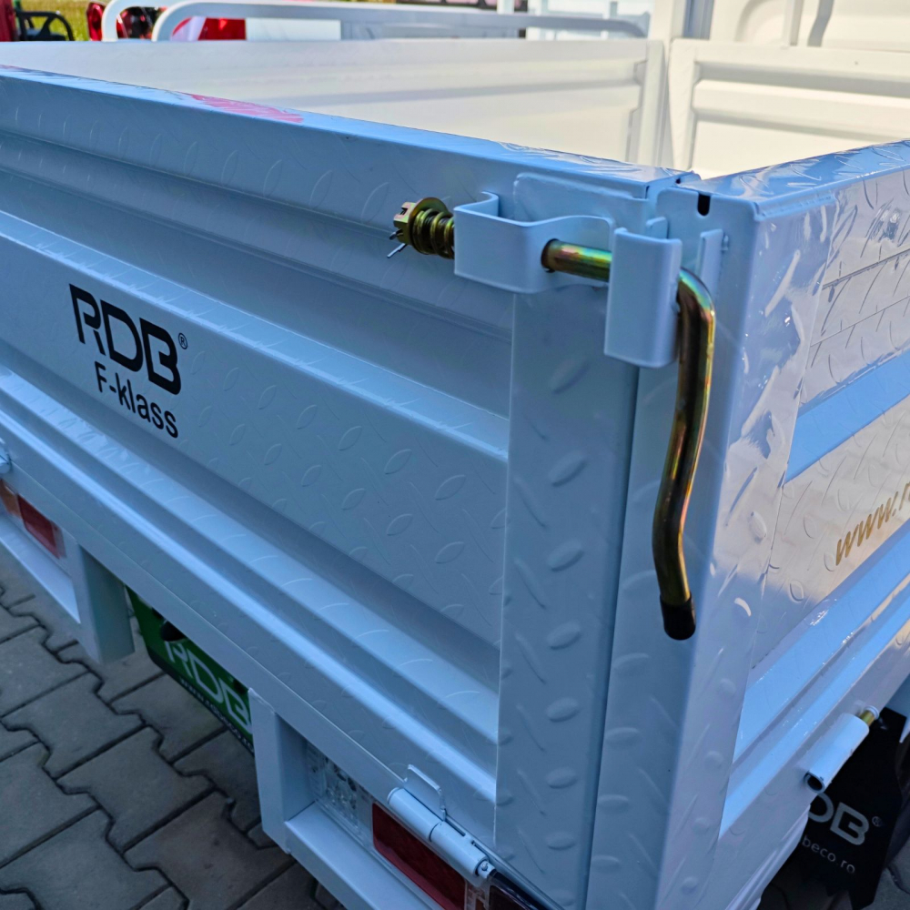 Camioneta Electrica cu remorca basculabila, motor 1500W max, viteza max 25km/h, F-Klass, Omologata, CIV inclus [17]