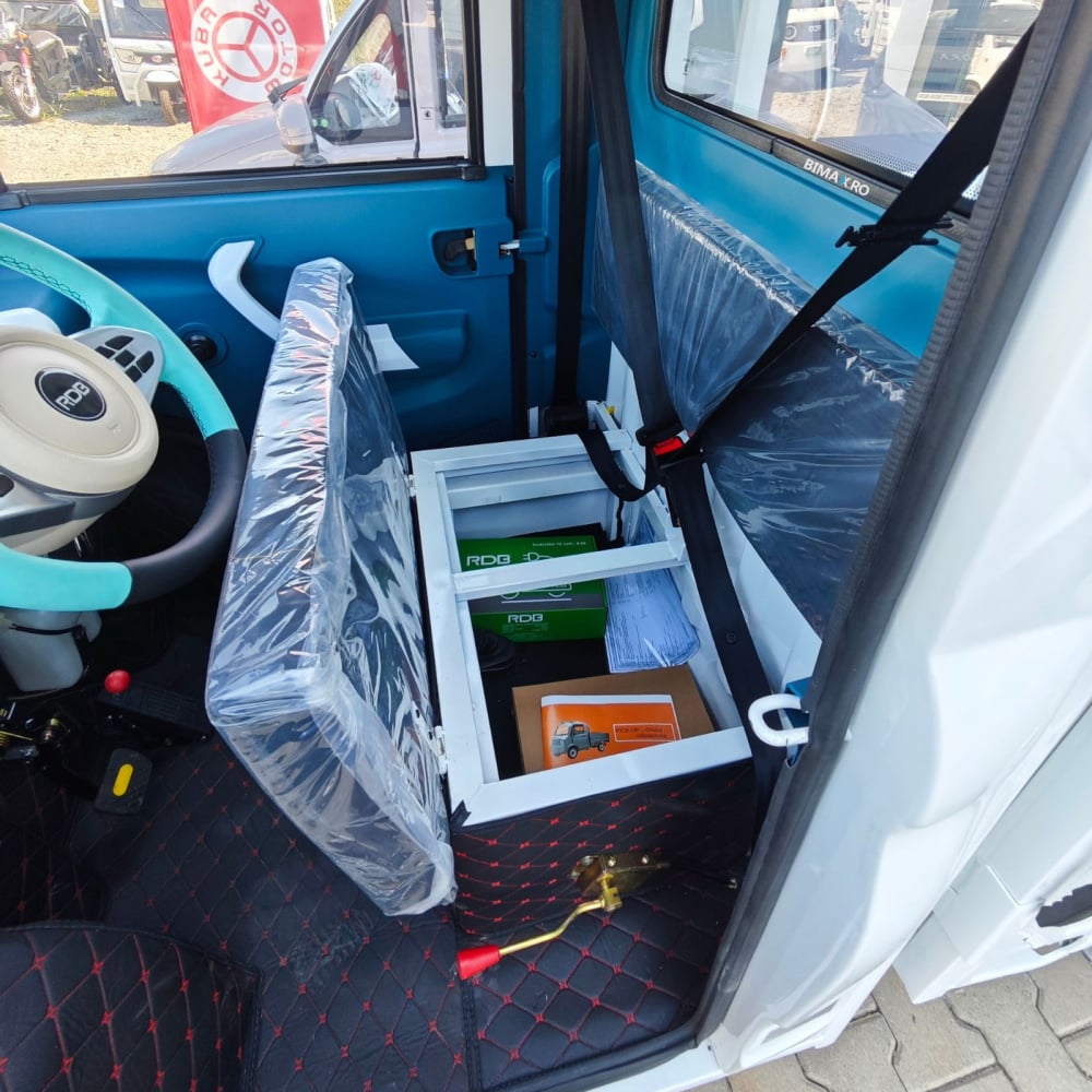 Camioneta Electrica cu remorca basculabila, motor 1500W max, viteza max 25km/h, F-Klass, Omologata, CIV inclus [11]
