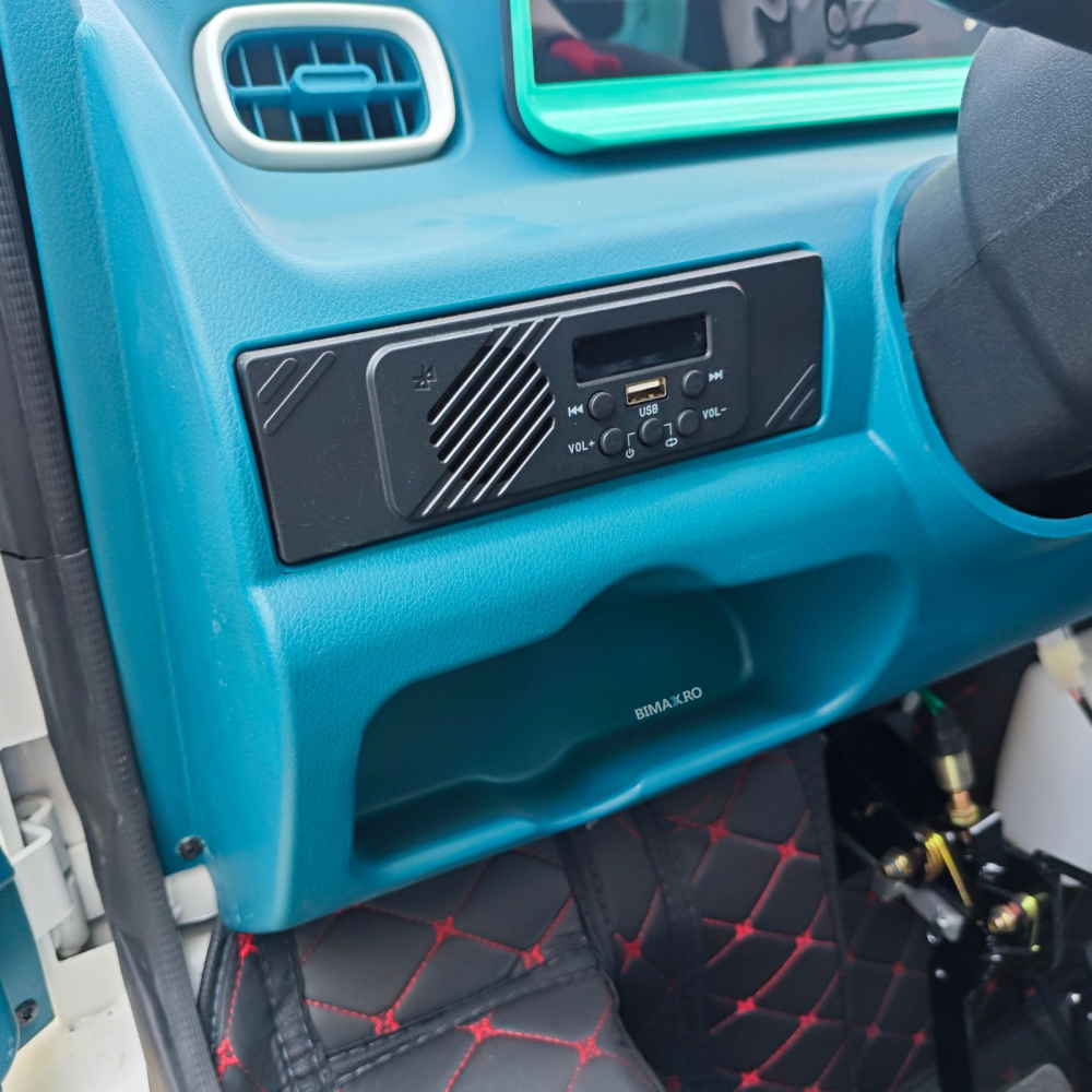 Camioneta Electrica cu remorca basculabila, motor 1500W max, viteza max 25km/h, F-Klass, Omologata, CIV inclus [5]