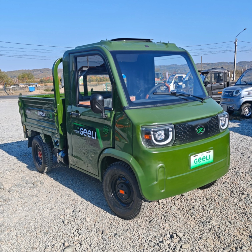 Camioneta Electrica cu remorca basculabila, motor 3000W, Litiu 120Ah, Autonomie 108km, Geeli E-truck [42]