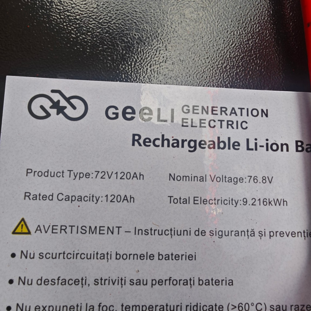 Camioneta Electrica cu remorca basculabila, motor 3000W, Litiu 120Ah, Autonomie 108km, Geeli E-truck [12]