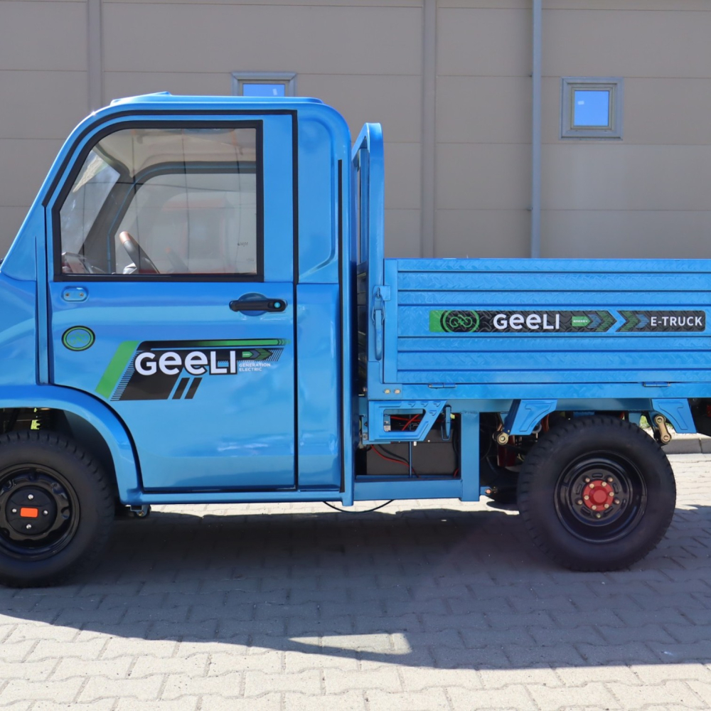 Camioneta Electrica cu remorca basculabila, motor 3000W, Litiu 120Ah, Autonomie 108km, Geeli E-truck [27]