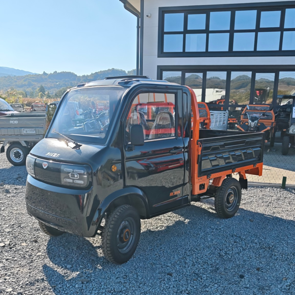 Camioneta Electrica cu remorca basculabila Ruris PILOT 5000S, motor 3000W, Autonomie aprox 100km, CIV inclus [2]