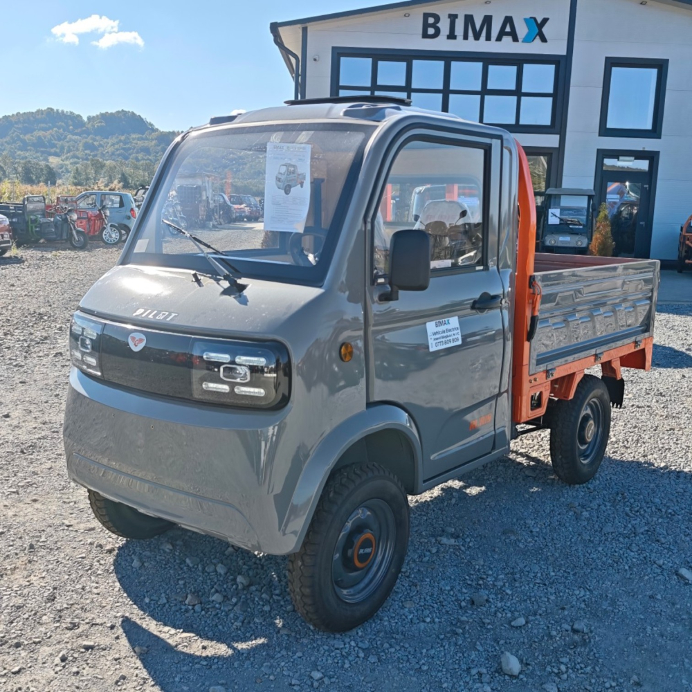 Camioneta Electrica cu remorca basculabila Ruris PILOT 5000S, motor 3000W, Autonomie aprox 100km, CIV inclus [26]