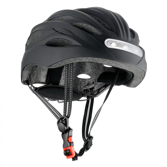 Casca bicicleta/trotineta Negru cu Led-uri [3]