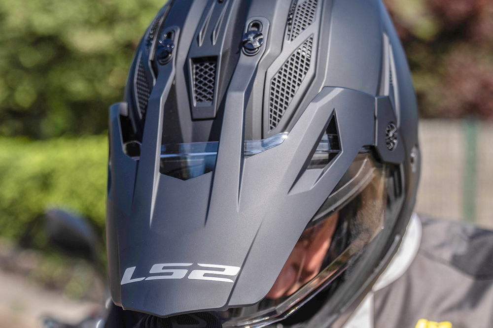 Casca Moto, ATV LS2 Pioneer 2, Adventure MX702, Alb-Portocaliu [7]