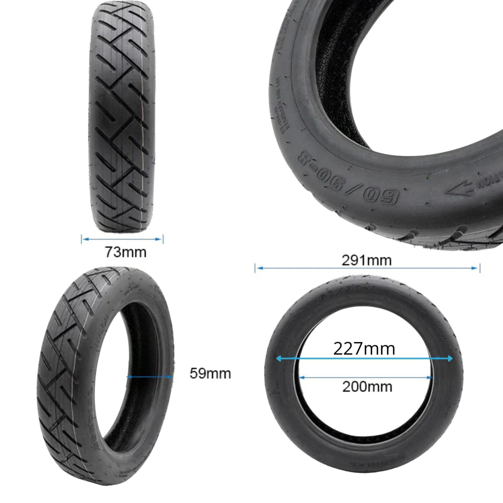 Cauciuc trotineta electrica 60/90 - 8, tubeless [5]