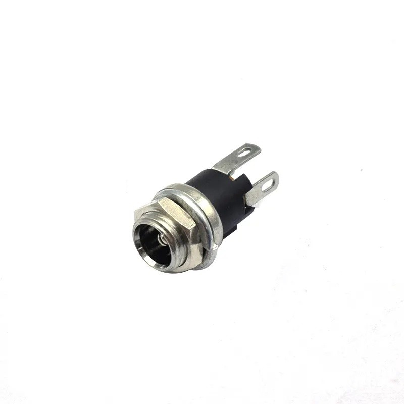 Conector DC 2.1mm panou cu piulita, alimentare trotinete electrice [1]