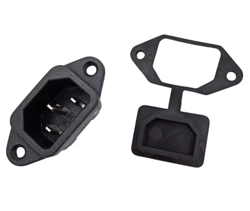 Conector incarcare scutere, tricicluri, biciclete electrice cu capac protectie [2]