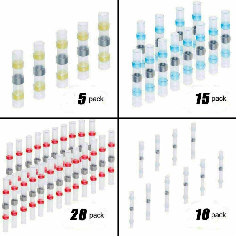 Set Tuburi Termocontractibile cu Inel de Cositor, 50 buc [4]